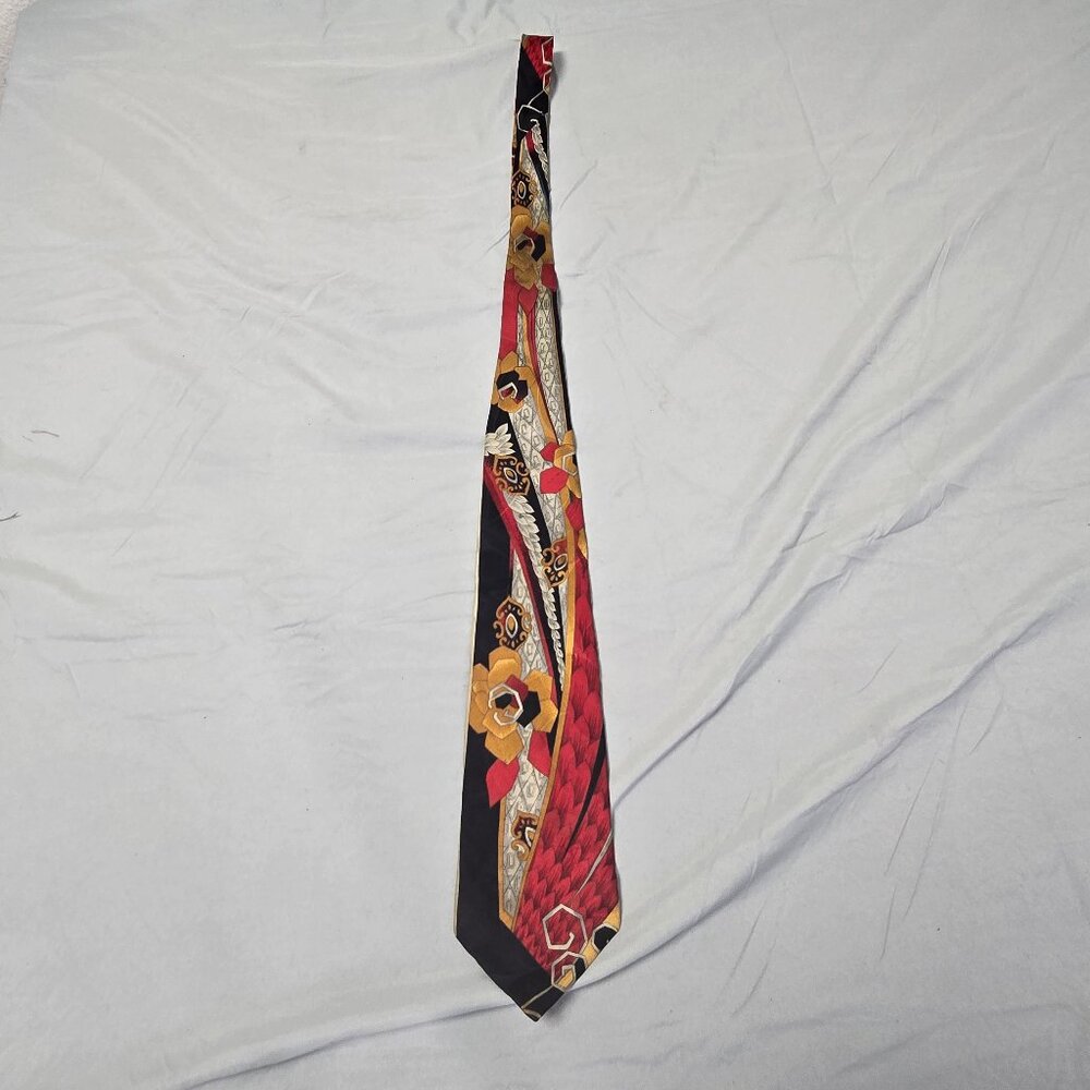Signorcelli d'italia Silk tie Multicolor beautiful design pre-owned great shape